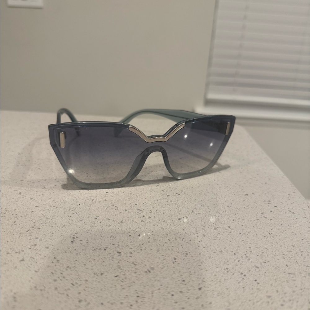 Prada Transparent SPR16T Butterfly Sunglasses
